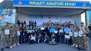 В Карагандинской области подвели итоги республиканской военно-патриотической игры «Алау»