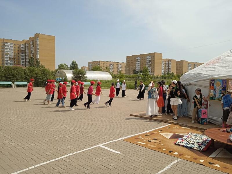 Экология и национальные традиции: мероприятие «ЭКО-ДӘСТҮР» организовали в столичном школьном лагере