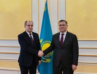 Министр иностранных дел Казахстана принял Посла Армении