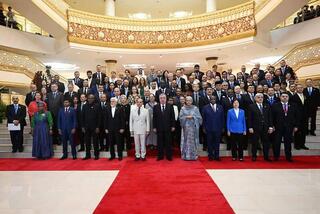 Е. Нысанбаев принял участие на пленарной сессии в по случаю открытия Международной конференции по сохранению ледников