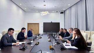 Глава АСПиР Асет Иргалиев провел встречу с региональным директором Всемирного банка Наджи Бенхассином