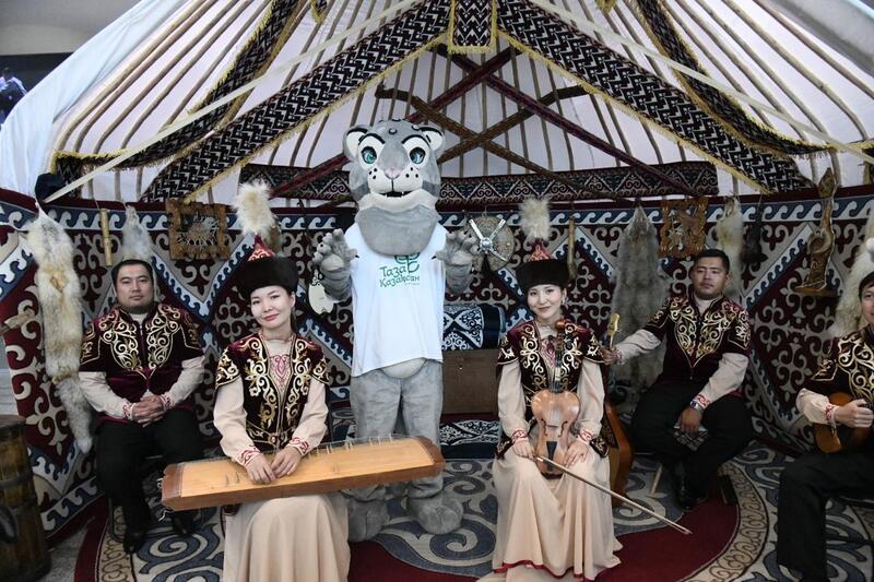 Тазабек поддержал акцию «Таза Қазақстан» на чемпионате мира Cism