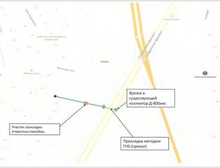 О временном ограничении движения на участке проспекта Сейфуллина