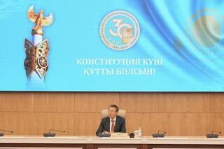 Центральная избирательная комиссия поздравила с 30-летием Конституции Республики Казахстан