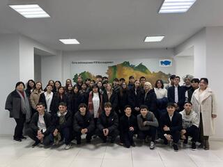 Студенты Технологического колледжа посетили РГП «Казгидромет»
