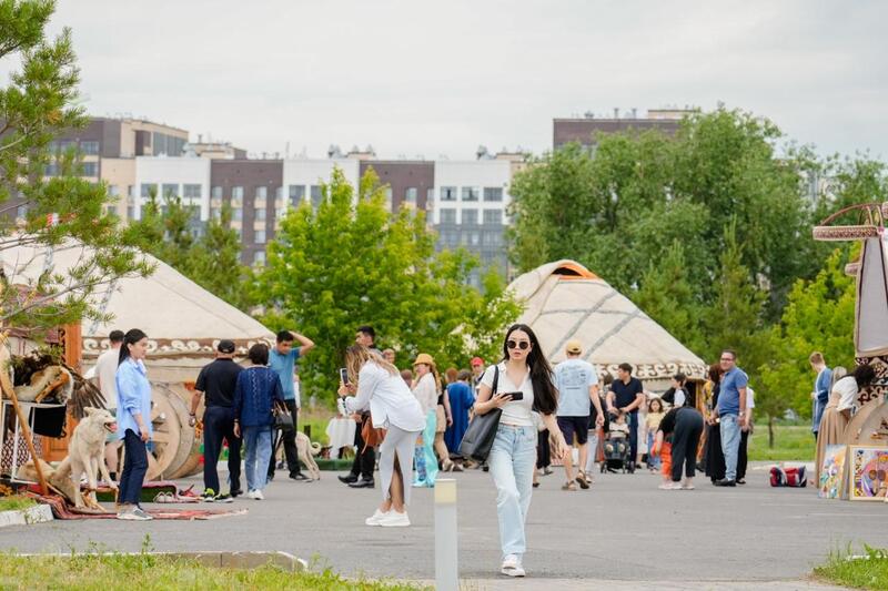Этноаул «JETI QAZYNA» открыли в Астане