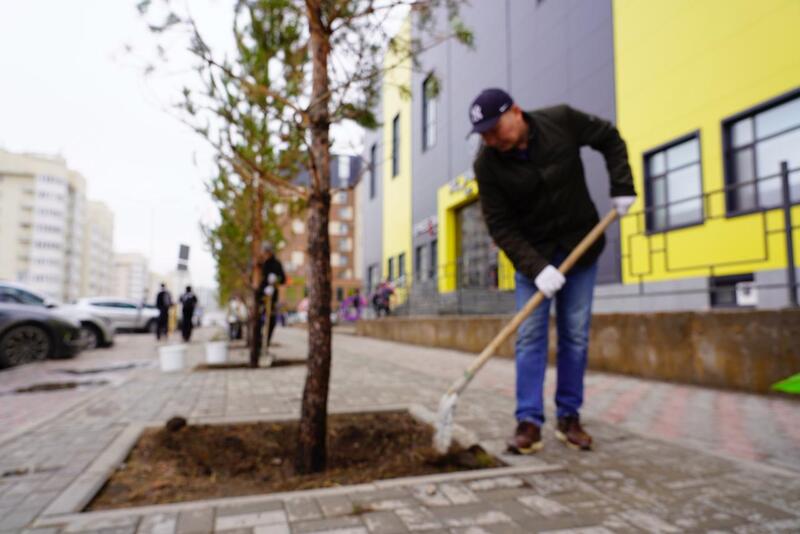 К экоакции «Таза Қазақстан» присоединились столичные тренеры