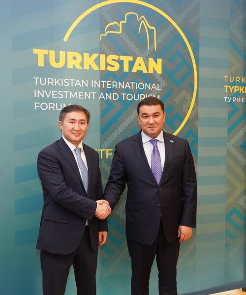 АКИМ ТУРКЕСТАНСКОЙ ОБЛАСТИ ВСТРЕТИЛСЯ С РУКОВОДИТЕЛЯМИ И ИНВЕСТОРАМИ ИНОСТРАННЫХ КОМПАНИЙ