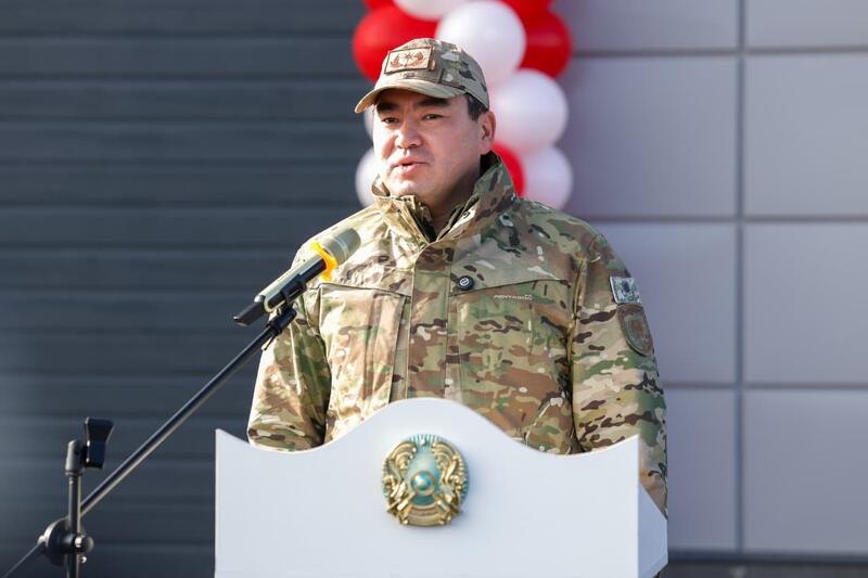 Глава МЧС дал старт работе первого в Казахстане универсального комплекса пожарных, медиков и полиции