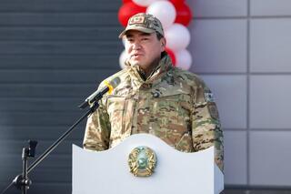 Глава МЧС дал старт работе первого в Казахстане универсального комплекса пожарных, медиков и полиции