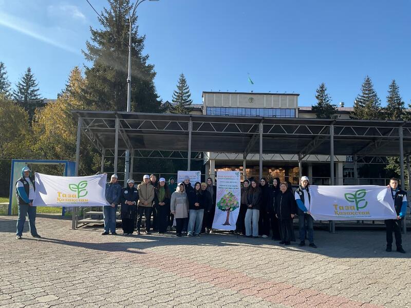 В СКО прошёл эко-день «Таза Қазақстан»: молодёжь выбирает чистый регион