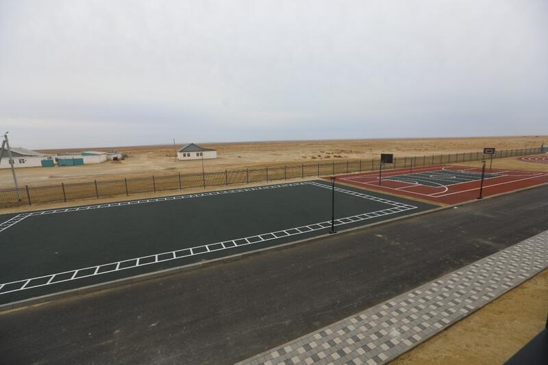 Заместитель акима области посетил строительные объекты в Арале