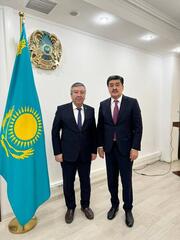 Встреча с Исполнительным директором Регионального экологического центра Центральной Азии