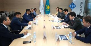 Аким Алматы обсудил проекты модернизации очистных сооружений с американской компанией World Water Works