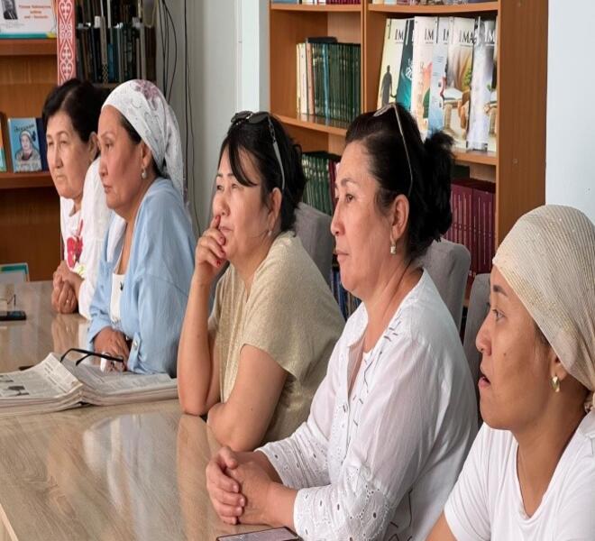 КІТАПХАНА ҚЫЗМЕТКЕРЛЕРІНЕ ТЕРРОРИЗМГЕ ҚАРСЫ ТҮСІНДІРМЕ ЖҰМЫСТАРЫ ЖҮРГІЗІЛДІ