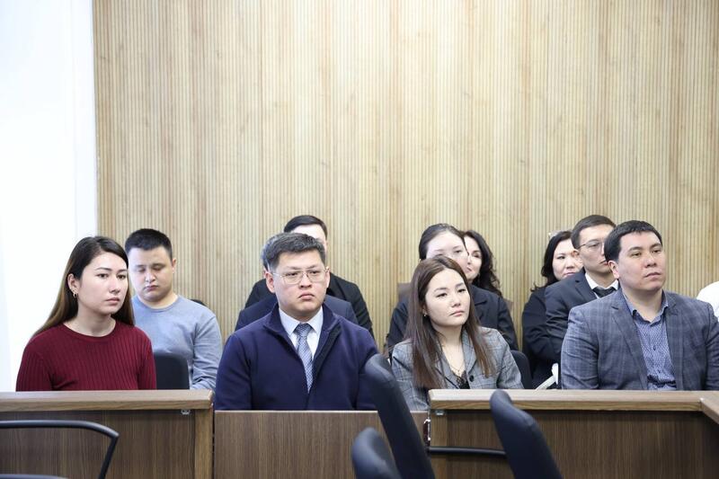 Магистранты Академии правосудия при Высшем Судебном Совете посетили Специализированный межрайонный суд по уголовным делам города Астаны