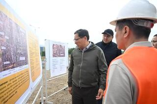 Почти 7 км газопровода строят для развития Наурызбайского района Алматы
