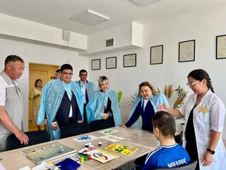 В. Шегай посетила с рабочей поездкой Западно-Казахстанскую область