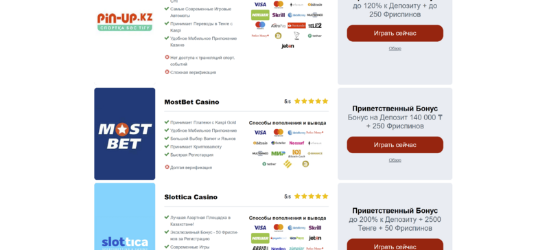 Игровые автоматы в Kaspi Casino: Обзор самых популярных слотов и их особенностей