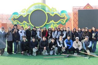 Тазару күні: в Актобе молодежь привела в порядок парки