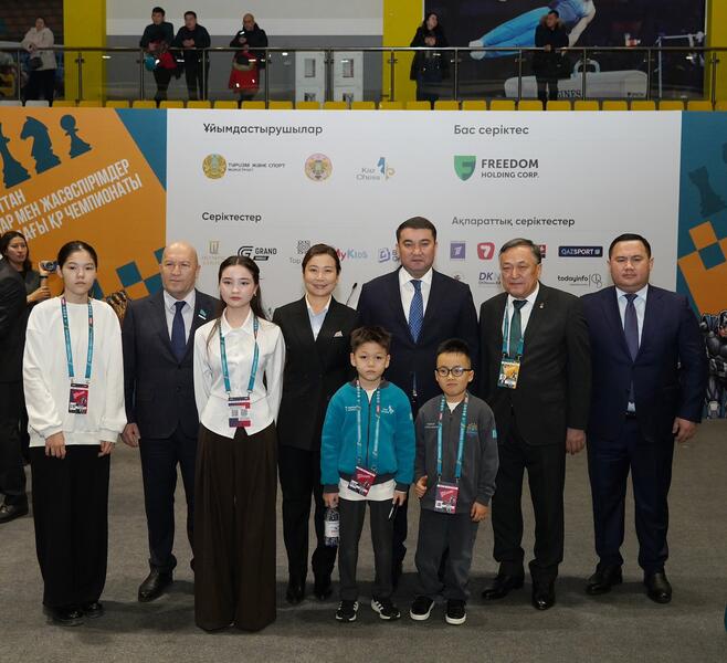 В ЧЕМПИОНАТЕ КАЗАХСТАНА ПО ШАХМАТАМ СРЕДИ ЮНИОРОВ В ТУРКЕСТАНЕ ПРИНИМАЮТ УЧАСТИЕ 1052 СПОРТСМЕНА