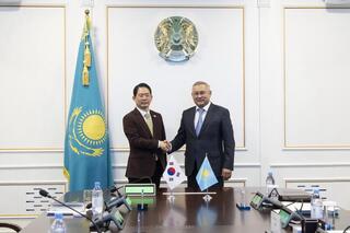 Бейбит Исабаев встретился с Генеральным консулом Республики Корея в Алматы