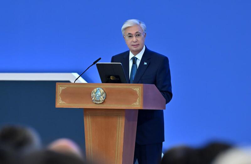 Президент Касым-Жомарт Токаев выступил на научно-практической конференции «Конституция и государственность: диалог права и будущего», посвященной 30-летию Конституции Республики Казахстан