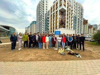 МЧС поддержало общенациональную экологическую акцию «Таза Қазақстан»