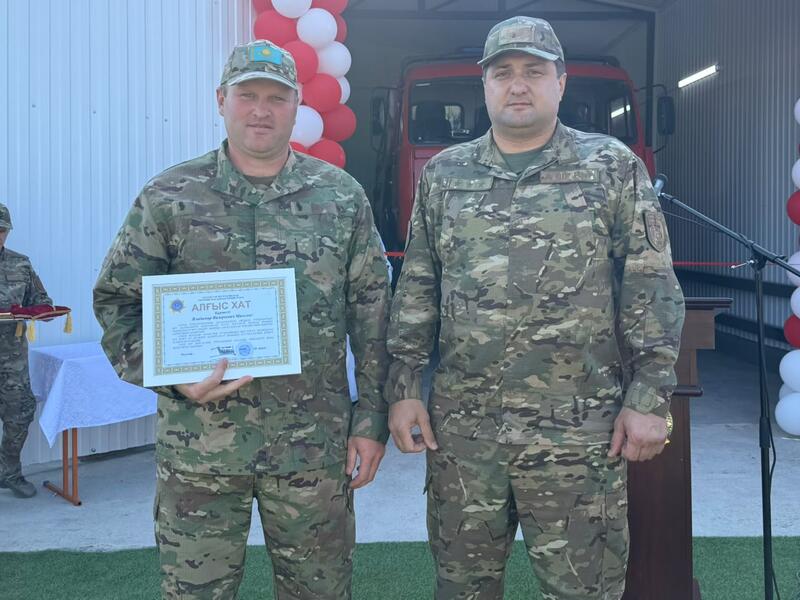 В Казахстане открылось 219-ое добровольное противопожарное формирование «Ауыл құтқарушылары»