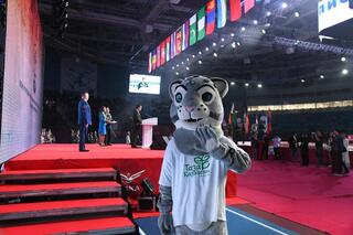 Тазабек поддержал акцию «Таза Қазақстан» на чемпионате мира Cism