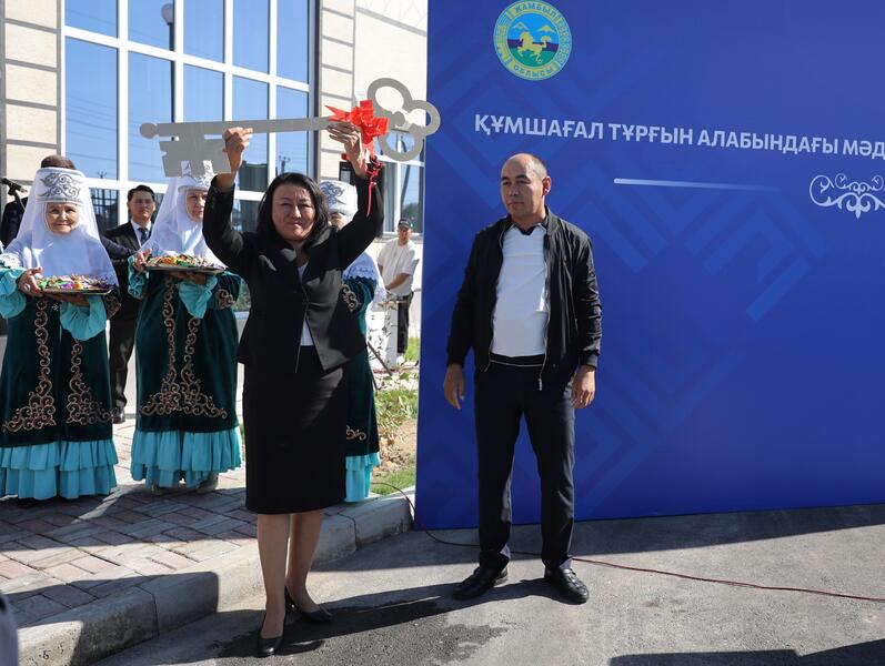 В массиве Кумшагал Тараза открылся Дом культуры