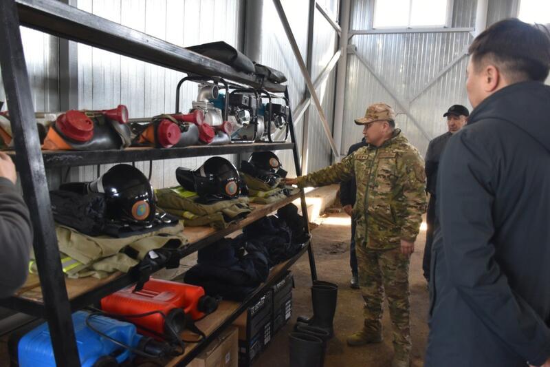 В Казахстане открыт 164-й добровольный пункт пожаротушения «Ауыл құтқарушылары»