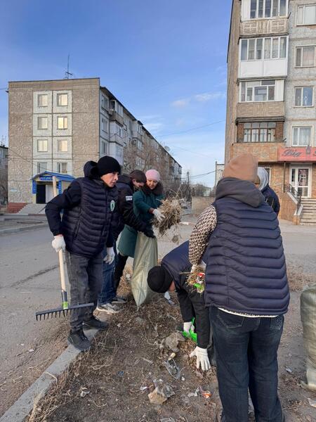 В рамках программы «Таза Казахстан» в области Ұлытау прошли экологические мероприятия