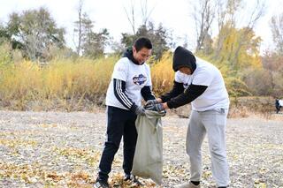 В рамках общенациональной экологической акции «TAZA QAZAQSTAN» в Актобе проведёны общегородские субботники
