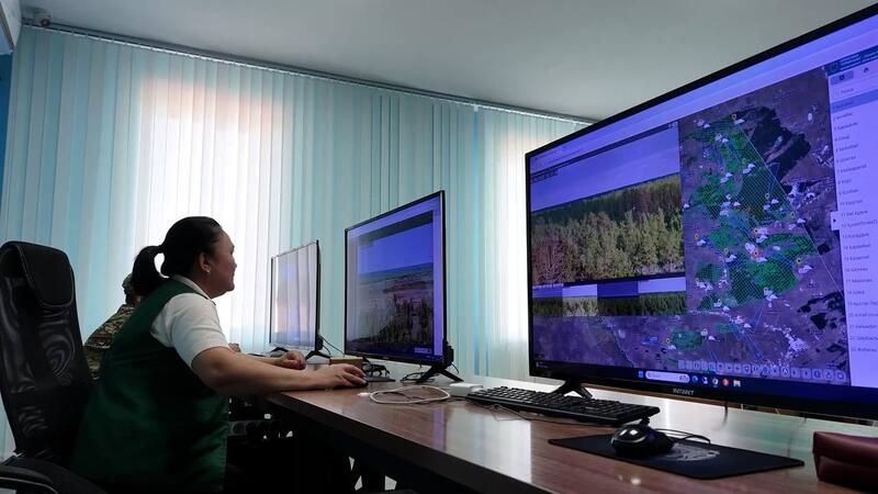 На страже лесов Павлодарской области