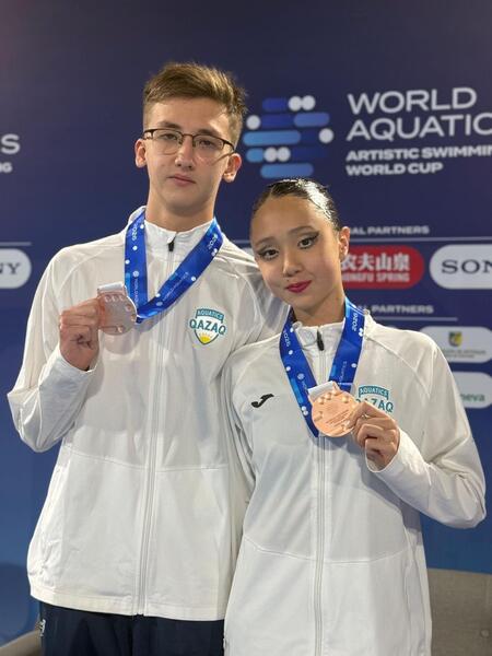 Столичные спортсмены завоевали несколько медалей на этапе Кубка мира по артистическому плаванию