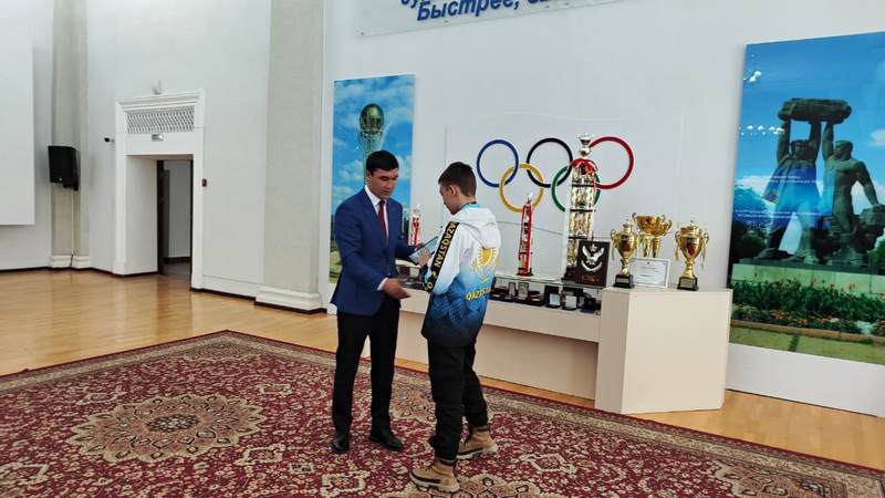 В Карагандинской области чествовали победителей мировых первенств