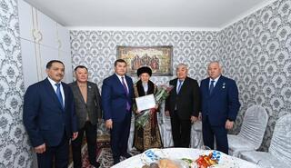 Глава региона поздравил ветерана