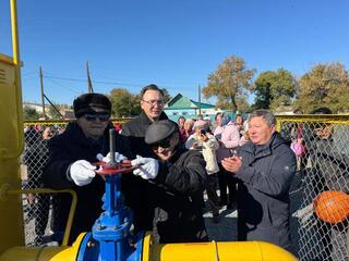 В Мартукском районе газифицировали три села