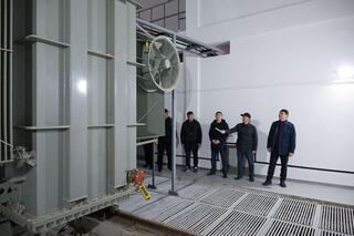 Дархан Сатыбалды проверил строительство подстанции «Тұздыбастау»