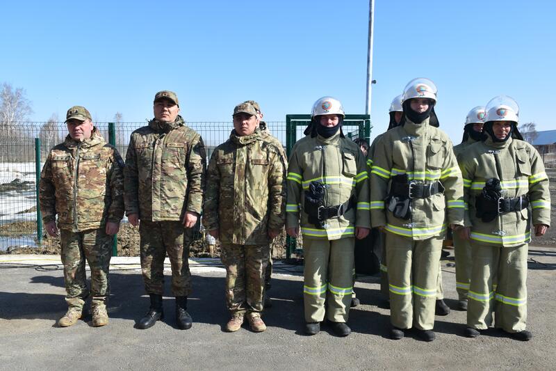 В Казахстане открыт 164-й добровольный пункт пожаротушения «Ауыл құтқарушылары»
