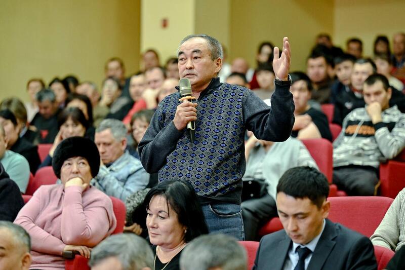 Первый рабочий день 2026 года аким области начал с рабочей поездки в район имени Г.Мусрепова