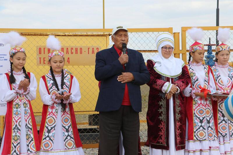 В Темирском районе в селах Шыгырлы и Ащысай подключили газопровод