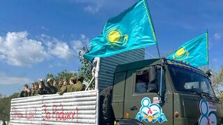 «Көктем Жеңісі»: В Усть-Каменогорске прошел передвижной концерт в честь героев Великой Победы