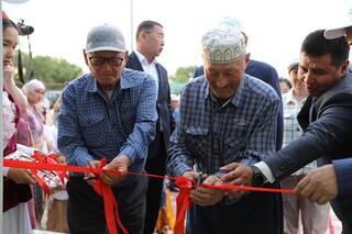 Современный физкультурно-оздоровительный комплекс открыли в селе Бегимбет Актюбинской области
