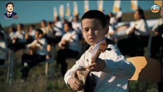 В Байганинском районе домбристы одновременно исполнили песню «Ақбұлақ»