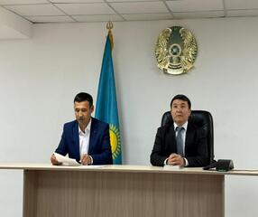 ҚЫЗЫЛҚОҒА АУДАНДЫҚ ПРОБАЦИЯ ЕСЕБІНДЕ ТҰРҒАН АЗАМАТТАРМЕН КЕЗДЕСУ