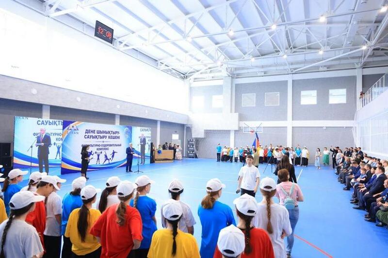 В Актасе открыли физкультурно-оздоровительный комплекс