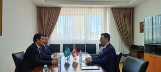 В МИД Казахстана приняли Посла Ливана по случаю завершения его дипломатической миссии
