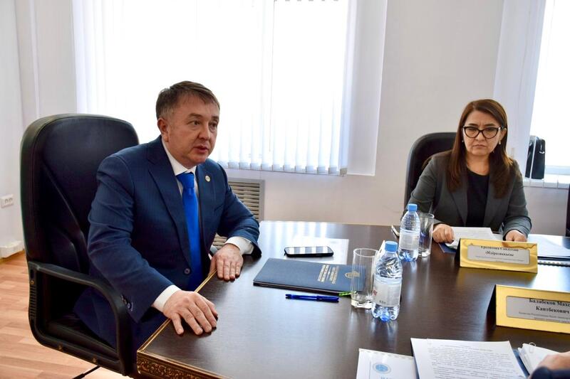 Министр юстиции Республики Казахстан Ерлан Сарсембаев ознакомился с работой Департамента юстиции Актюбинской области